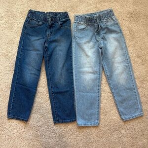 Cat & Jack jeans bag waist girl size 10